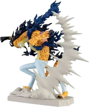 ONE PIECE SENKOZEKKEI FIGURA ROB LUCCI 10CM