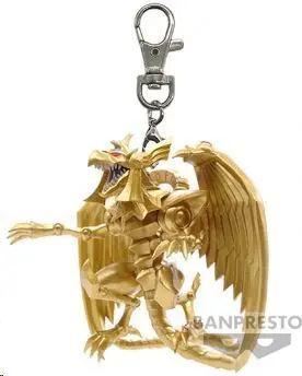 YU-GI-OH! DUEL MONSTERS FIGURA LLAVERO THE WINGED DRAGON OF RA 6CM