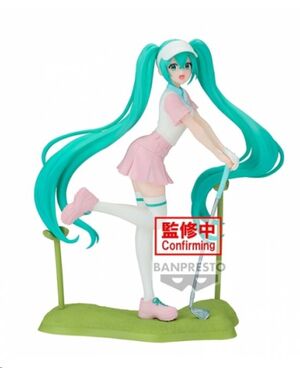 HATSUNE MIKU ESTATUA HOLIDAY MEMORIES GOLF 20 CM