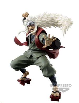 NARUTO SHIPPUDEN BANPRESTO COLOSSEUM FIGURA JIRAIYA 15 CM