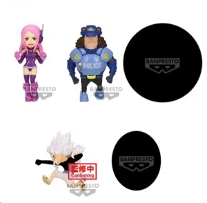 ONE PIECE FIG WORLD COLLECTABLE 5 MODELOS DIFERENTES EGGHEAD 3 7CM