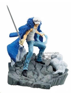 ONE PIECE FIGURA SENKOZEKKEI TRAFALGAR.LAW 11 CM