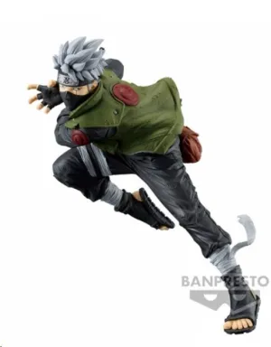 NARUTO SHIPPUDEN FIGURA BANPRESTO COLOSSEUM HATAKE KAKASHI 13CM