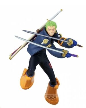 ONE PIECE BATTLE RECORD COLLECTION FIGURA RORONOA ZORO 16 CM