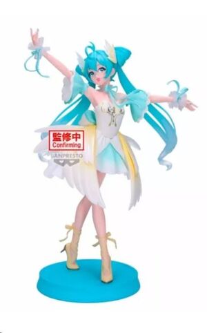 HATSUNE MIKU FIGURA BANPRESTO EVOLVE CLASSICAL TUNING-SWAN LAKE 21 CM