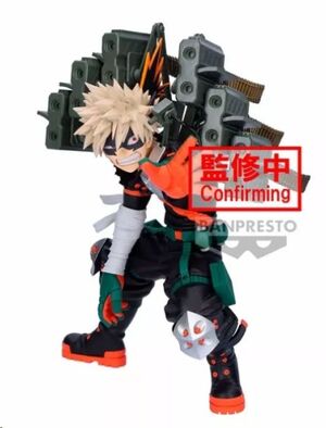 MY HERO ACADEMIA FIGURA THE AMAZING HEROES PLUS KATSUKI BAKUGO II 12 CM