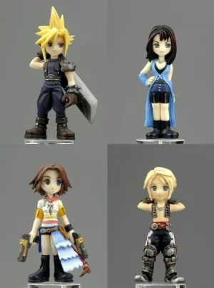 FINAL FANTASY SERIES TRADING ARTS MINI VOL.1 SET DE 4                      
