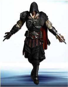 ASSASSIN´S CREED 2 FIGURA DLX 26 CM PLAY ARTS EZIO                         
