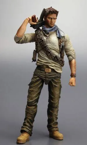 UNCHARTED 3 DRAKE'S DECEPTION PLAY ARTS KAI NATHAN DRAKE 22CM              