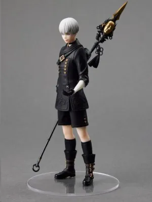 NIER AUTOMATA PVC STATUE FORM-ISM 9S YORHA NO. 9 TYPE S SIN GAFAS 17 CM