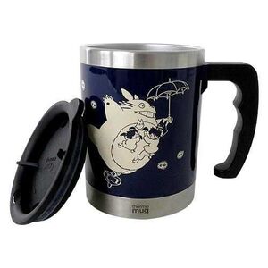 MI VECINO TOTORO TAZA TERMO TOTORO FLYING IN THE SKY STUDIO GHIBLI         