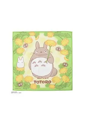 MI VECINO TOTORO PAÑUELO GRIS TOTORO 43X43 CM