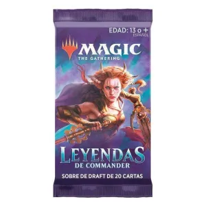 MAGIC - LEYENDAS DE COMMANDER SOBRE CASTELLANO                             
