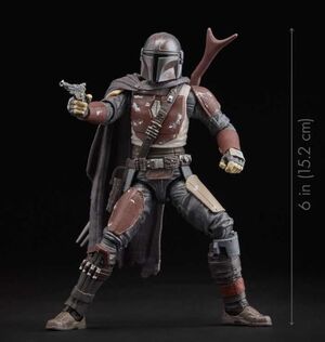 STAR WARS THE MANDALORIAN FIGURA 19 CM THE MANDALORIAN BLACK SERIES        