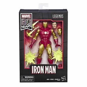 IRON MAN FIGURA 15 CM VER. ALEX ROSS MARVEL LEGENDS 80TH ANNIVERSARY       