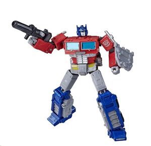 TRANSFORMERS GENERATIONS WAR FOR CYBERTRON FIGURA OPTIMUS PRIME EARTHRISE LEADER 17,5 CM