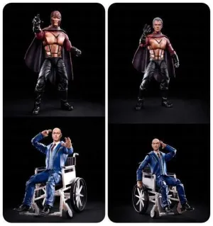 PROFESOR X Y MAGNETO PACK 2 FIG 15CM MARVEL LEGENDS X-MEN 20 ANIVERSARIO   