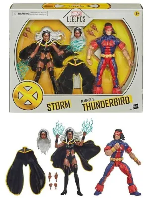 STORM Y THUNDERBIRD PACK 2 FIG 15CM MARVEL LEGENDS X-MEN 20 ANIVERSARIO    