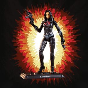 GIJOE FIGURA 12 CM THE BARONESS RETRO SERIES