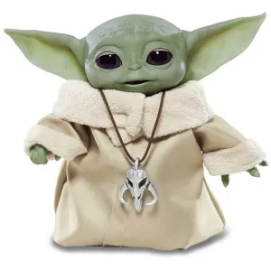 STAR WARS THE MANDALORIAN THE CHILD BABY YODA ANIMATRONICO 25CM            