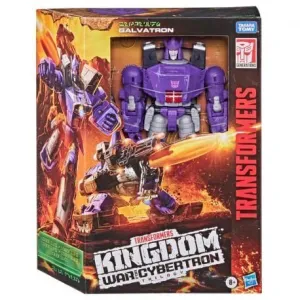 TRANSFORMERS FIGURA 18 CM GALVATRON KINGDOM LEADER CLASS GENERATIONS WFC DELUXE