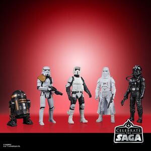 STAR WARS PACK 5 FIGURAS 10 CM CELEBRATE THE SAGA SET GALACTIC EMPIRE      