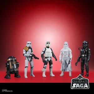 STAR WARS PACK 5 FIGURAS 10 CM CELEBRATE THE SAGA SET GALACTIC EMPIRE      