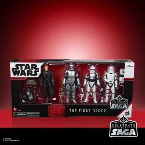 STAR WARS PACK 5 FIGURAS 10 CM CELEBRATE THE SAGA SET THE FIRST ORDER      