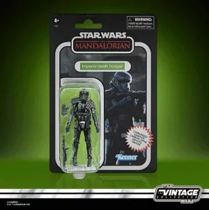 STAR WARS THE MANDALORIAN FIGURA 10 CM DEATH TROOPER CARBONIZED VINTAGE CO 