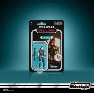 STAR WARS THE MANDALORIAN FIGURA 10 CM CARA DUNE CARBONIZED VINTAGE COLLECT