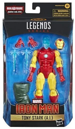 MARVEL LEGENDS FIGURA 15CM SURTIDO F01685L0 - IRON MAN: TONY STARK A.I.