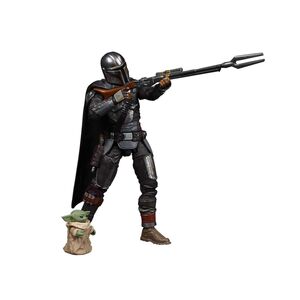 STAR WARS THE MANDALORIAN FIGURA VIN DIN DJARIN AND THE CHILD              