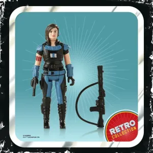 STAR WARS THE MANDALORIAN FIGURA PVC CARA DUNE RETRO 