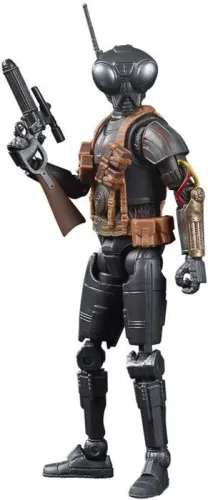 STAR WARS THE MANDALORIAN FIGURA 15 CM QP-0 (ZERO) BLACK SERIES