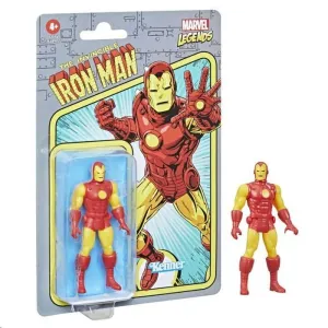 IRON MAN FIGURA 9.5 CM MARVEL LEGENDS RETRO
