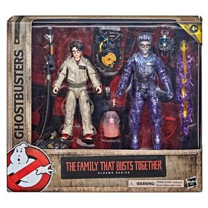 LOS CAZAFANTASMAS SET 2 FIGURAS 15 CM THE FAMILY THAT BUSTS TOGETHER PLASMA SERIES