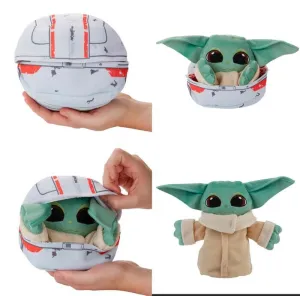 STAR WARS THE MANDALORIAN PELUCHE THE CHILD BABY YODA TRANSFORM