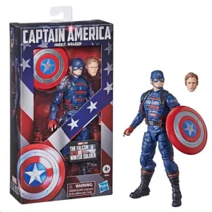 MARVEL LENGENDS FALCON Y EL SOLDADO DE INVIERNO FIG 15 CM CAPITAN AMERICA
