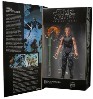 STAR WARS LUKE SKYWALKER & YSALAMIRI FIGURA 15 CM BLACK SERIES F30065L0