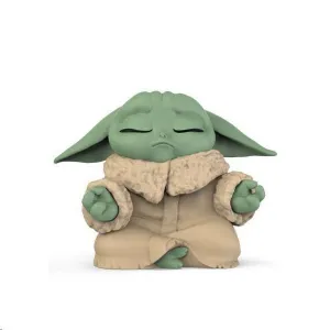STAR WARS THE MANDALORIAN FIGURA 5,5 CM BABY YODA MEDITANDO THE BOUNTY COLLECTION
