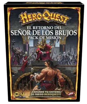 HEROQUEST EXPANSION EL RETORNO DEL SEÑOR DE LOS BRUJOS