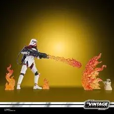 STAR WARS THE MANDALORIAN FIG 15 CM TROOPER INCINERADOR Y GROGU