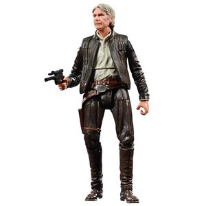 STAR WARS EL DESPERTAR DE LA FUERZA FIG 15 CM HAN SOLO BALCK SERIE
