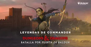 MAGIC COMMANDER LEGENDS - D&D BATALLA POR PUERTA DE BALDUR MAZO COMMANDER (CASTELLANO)