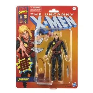 X-MEN FIGURA 15 CM LONGSHOT COLECCION MARVEL VINTAGE