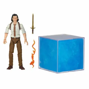 MARVEL LENGENDS SERIE FIG LOKI + TESERACTO 15 CM