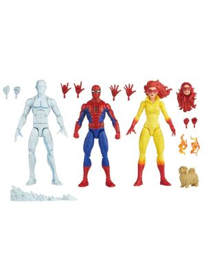 MARVEL LEGEND PACK 3 FIG 15 CM SPIDER-MAN & HIS AMAZING FRIENDS