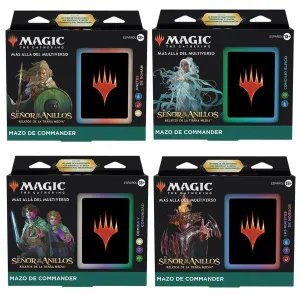 MAGIC - EL SEÑOR DE LOS ANILLOS: RELATOS DE LA TIERRA MEDIA MAZO DE COMMANDER CASTELLANO