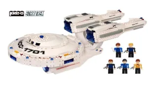 STAR TREK EN LA OSCURIDAD KRE-O KIT DE CONSTRUCCION USS ENTERPRISE         