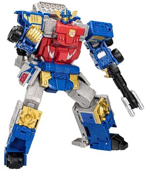 TRANSFORMERS GENERATIONS LEGACY EVOLUTION COMMANDER CLASS ACTION FIGURA ARMADA UNIVERSE OPTIMUS PRIME 19 CM
